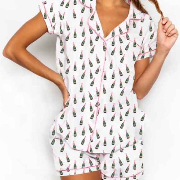 Toss Designs Small Champagne short pajama set - Picture 3 of 7